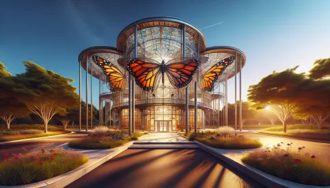 The Cockrell Butterfly Center images
