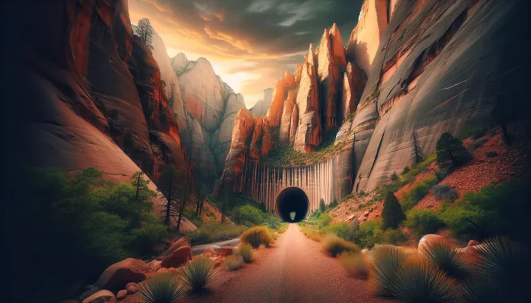 The Zion-Mount Carmel Tunnel images
