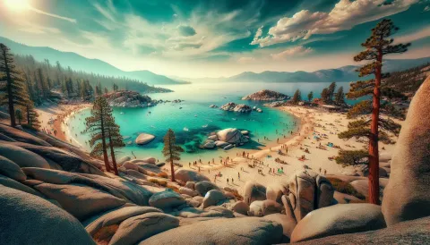 Sand Harbor Beach images