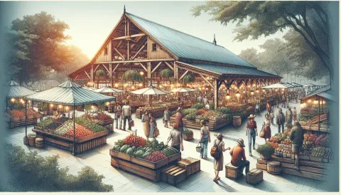 Ithaca Farmers Market images