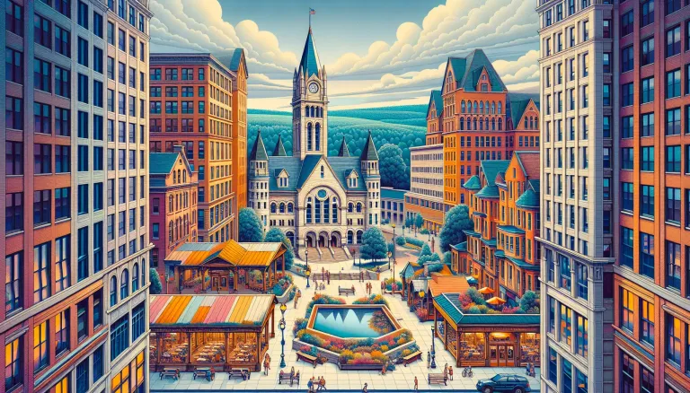 The Ithaca Commons images