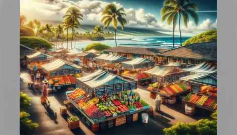 Kona Farmers Market images