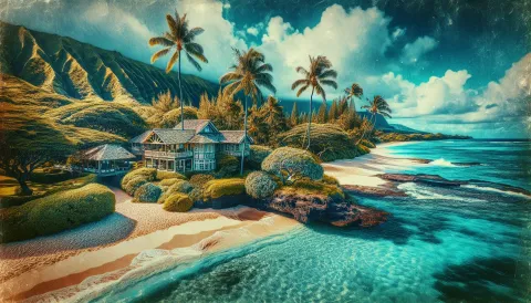 Makalawena Beach images