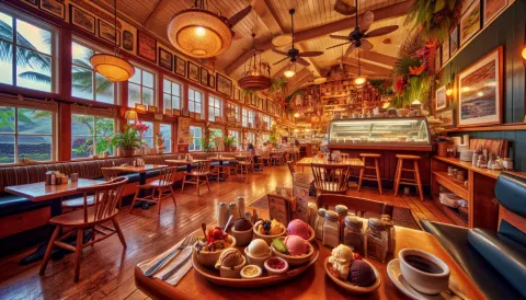 Tropical Dreams Homemade Ice Cream images