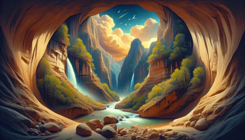 Kanarra Falls images