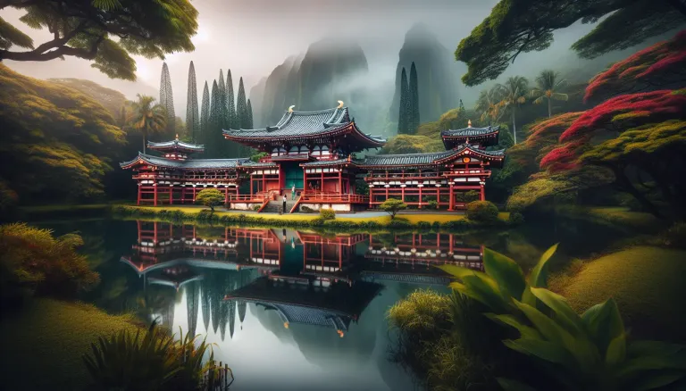 Byodo-In Temple images