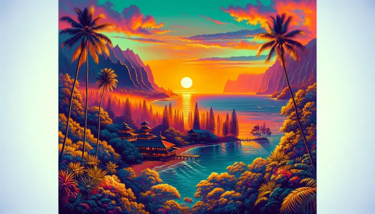 Kauai's Sunset Views images