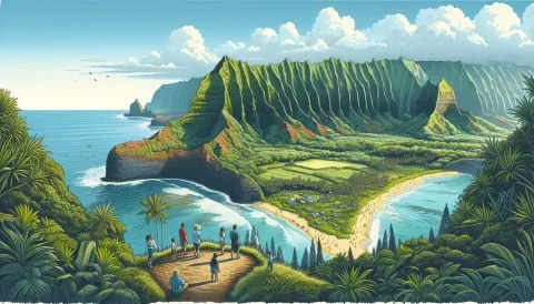 Pololu Valley Lookout images