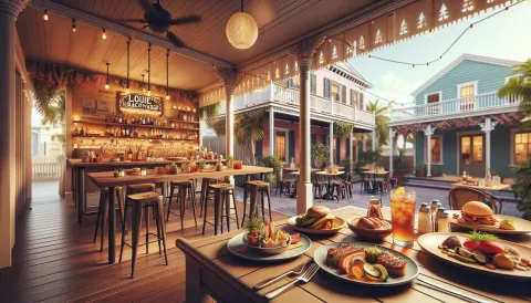 Louie's Backyard images