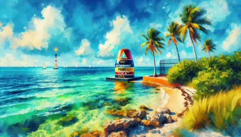 Southernmost Point of the Continental U.S.A. images