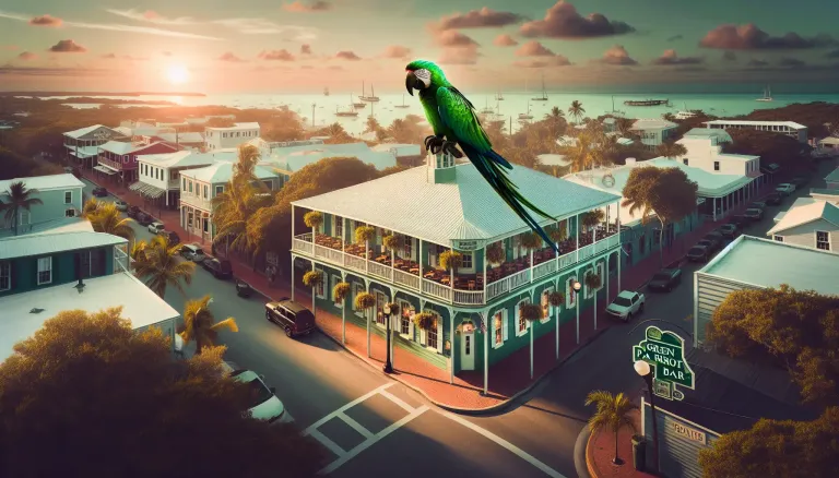 Green Parrot Bar images