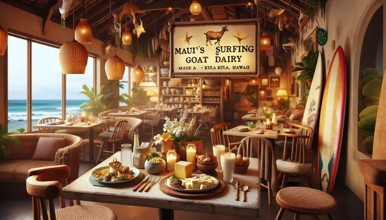 Maui's Surfing Goat Dairy images