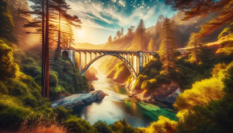 Albion River Bridge images