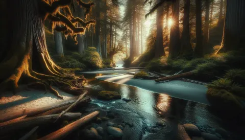 Van Damme State Park images