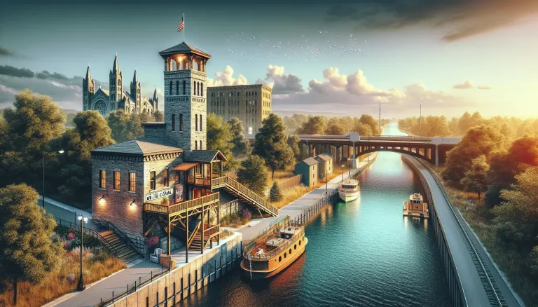 The Erie Canal at Old Erie Canal images