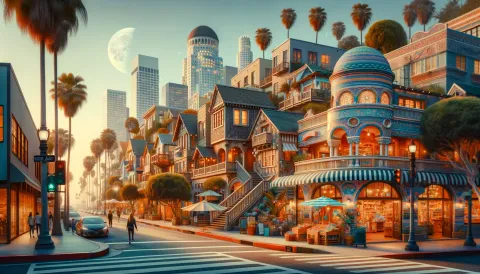 Abbot Kinney Blvd images