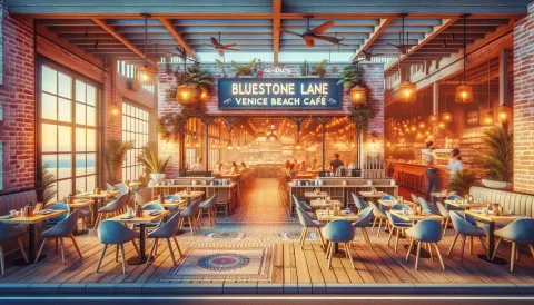Bluestone Lane Venice Beach Café images