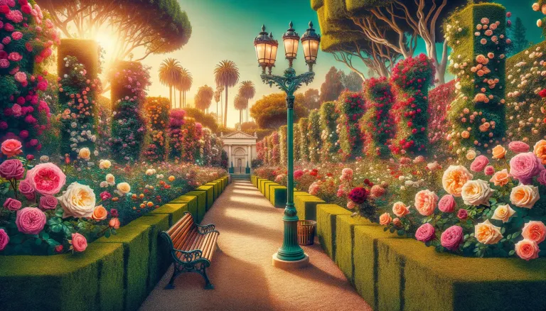 Exposition Park Rose Garden images