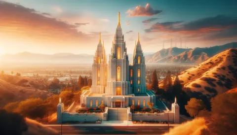 Los Angeles California Temple images