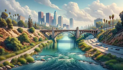 Los Angeles River images