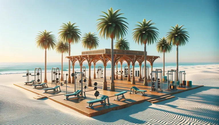 Muscle Beach Venice Gym images