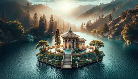 Self-Realization Fellowship Lake Shrine images