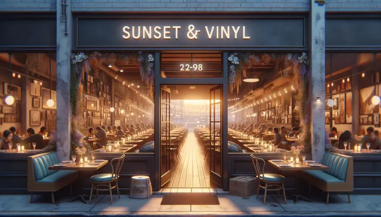 Sunset & Vinyl images