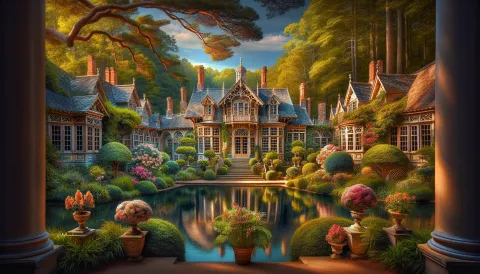 Elizabethan Gardens images