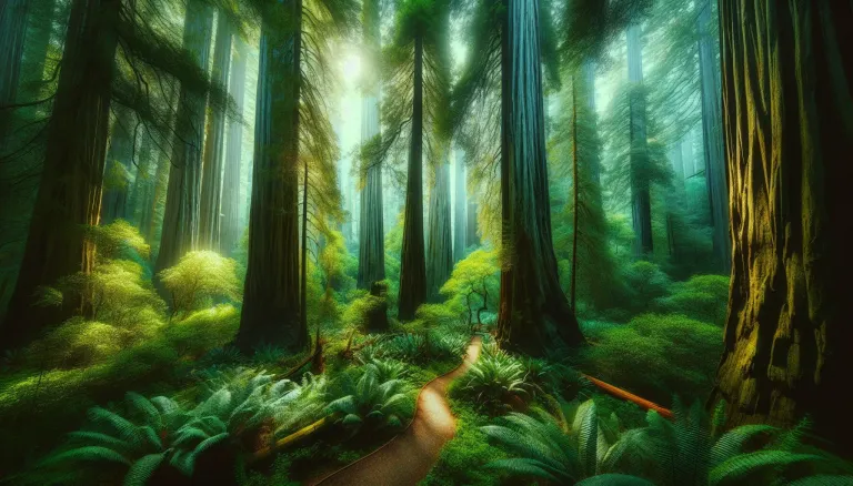 Old Growth Redwood Forest images