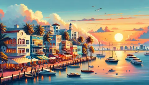 Sunset Harbour images