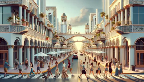 Miami Beach Boardwalk images