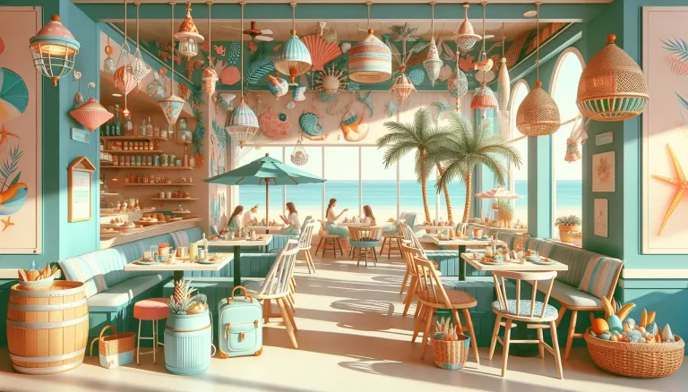 Tropical Beach Cafe images