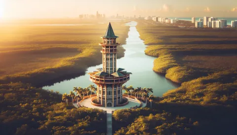 Shark Valley Observation Tower images