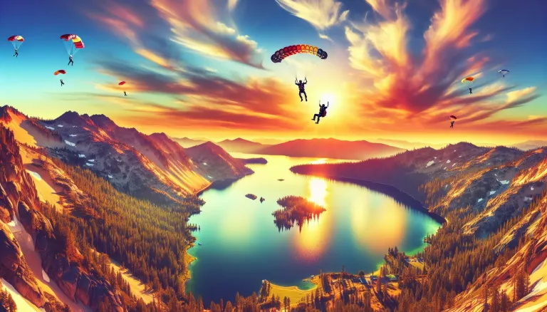 Skydive Lake Tahoe images