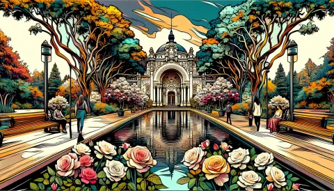 Lyndale Park Rose Garden images