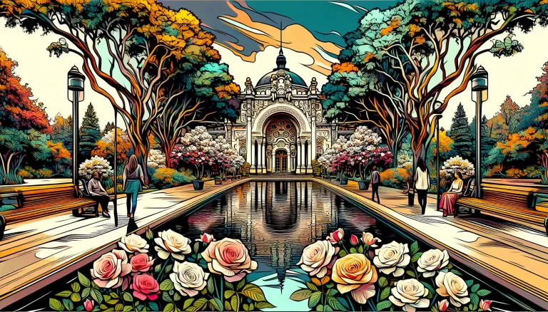 Lyndale Park Rose Garden images