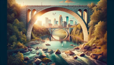 The Stone Arch Bridge images