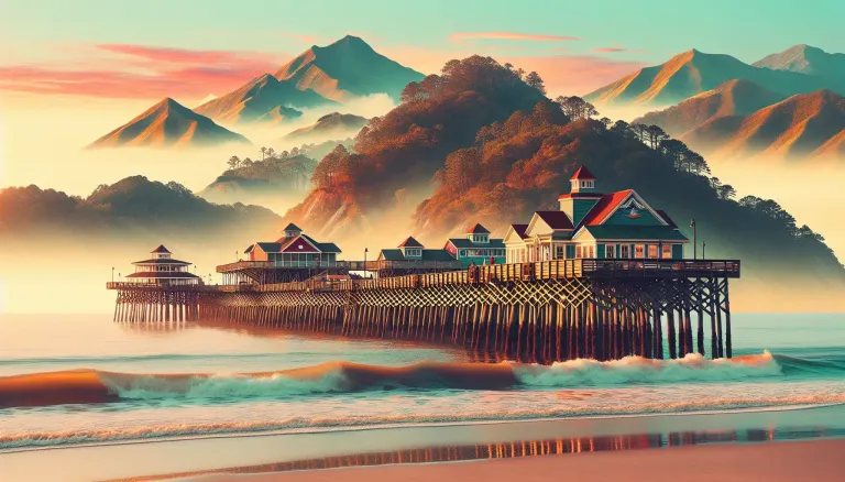 Myrtle Beach State Park Pier images