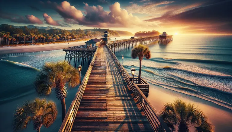 Myrtle Beach State Park Pier images