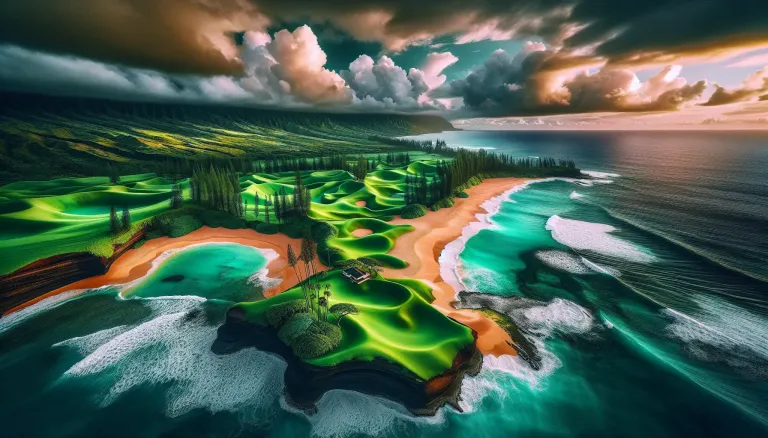 Green Sand Beach (Papakolea Beach) images