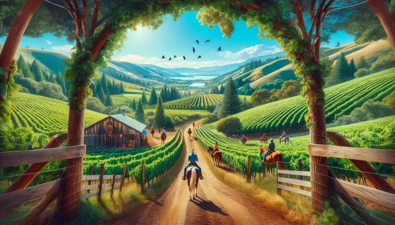 Napa Valley Horseback Riding images