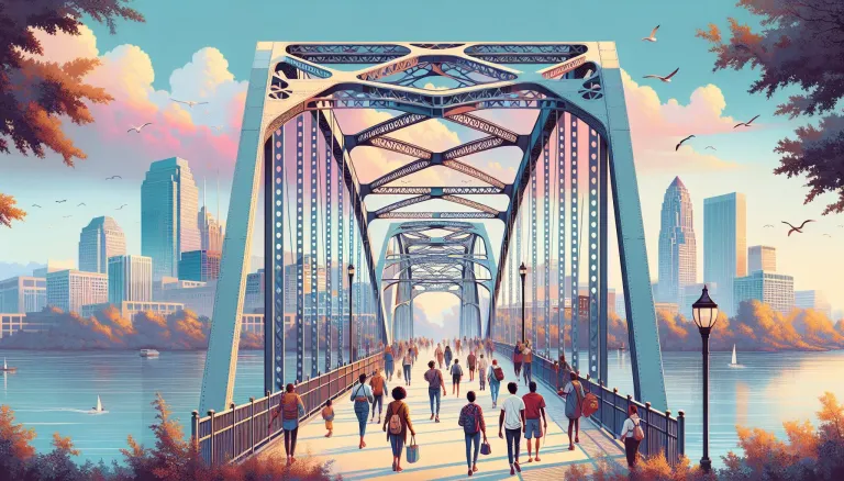 John Seigenthaler Pedestrian Bridge images