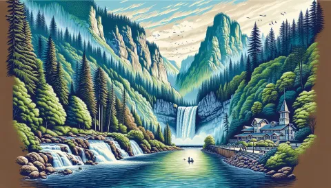 Twin Falls State Park images