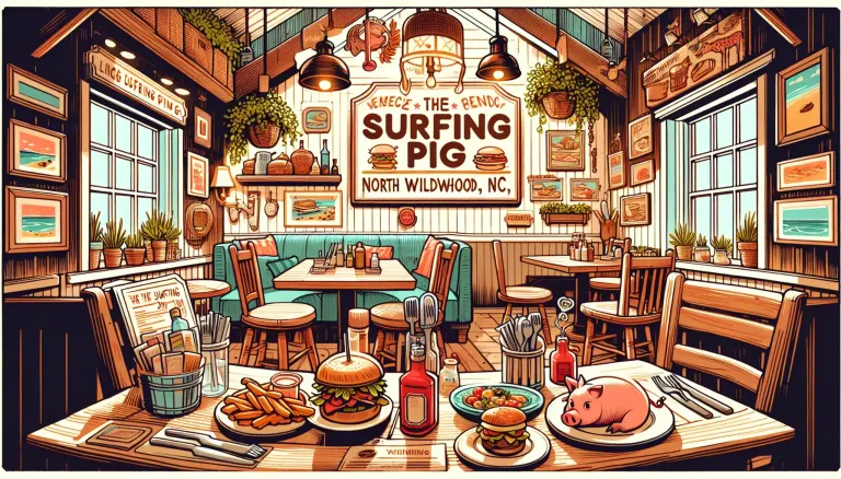 The Surfing Pig images