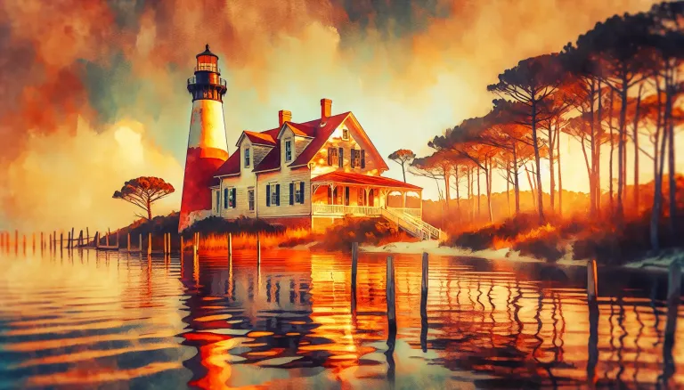 Ocracoke Lighthouse images