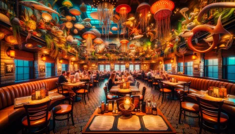 Sharks Underwater Grill images