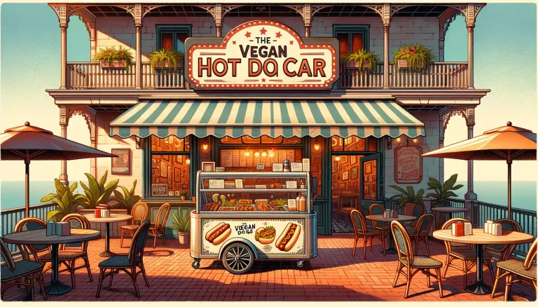 The Vegan Hot Dog Cart images