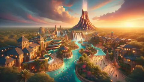 Universal's Volcano Bay images
