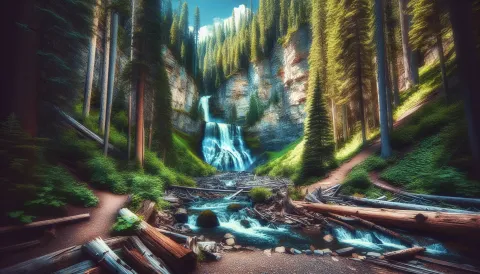 Bear Creek Falls images