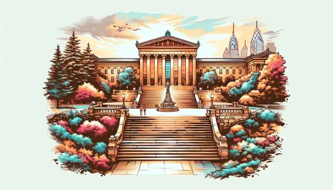 Philadelphia Museum of Art Steps images